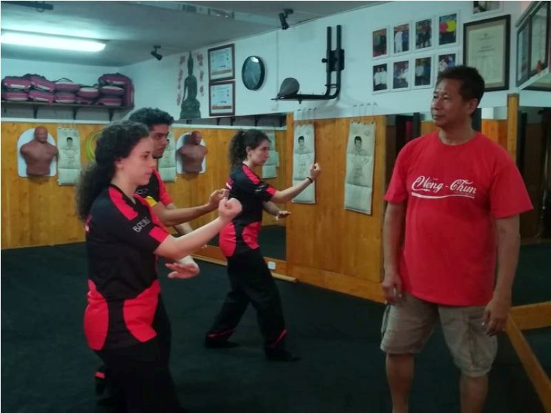 Kung Fu Academy di Sifu Mezzone Caserta Seminario di Weng Chun Tang Yik con GM Sunny So in Italia presso la scuola di arti marziali di wing chun e kung fu a Caserta (2)